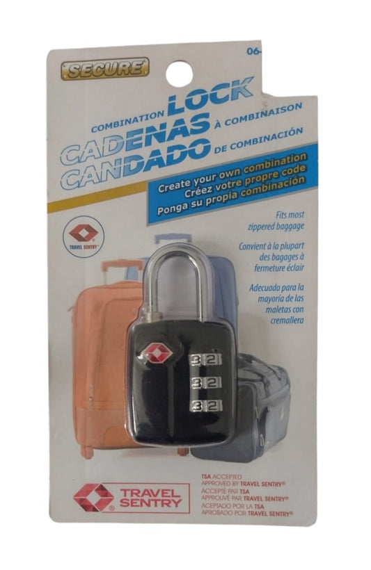 CANDADO CON CLAVE RESISTENTE Y DURABE DE SEGURIDAD