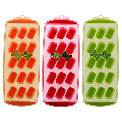 BANDEJA PLASTICA PARA CUBOS DE HIELO SANCILLOS SURTIDOS