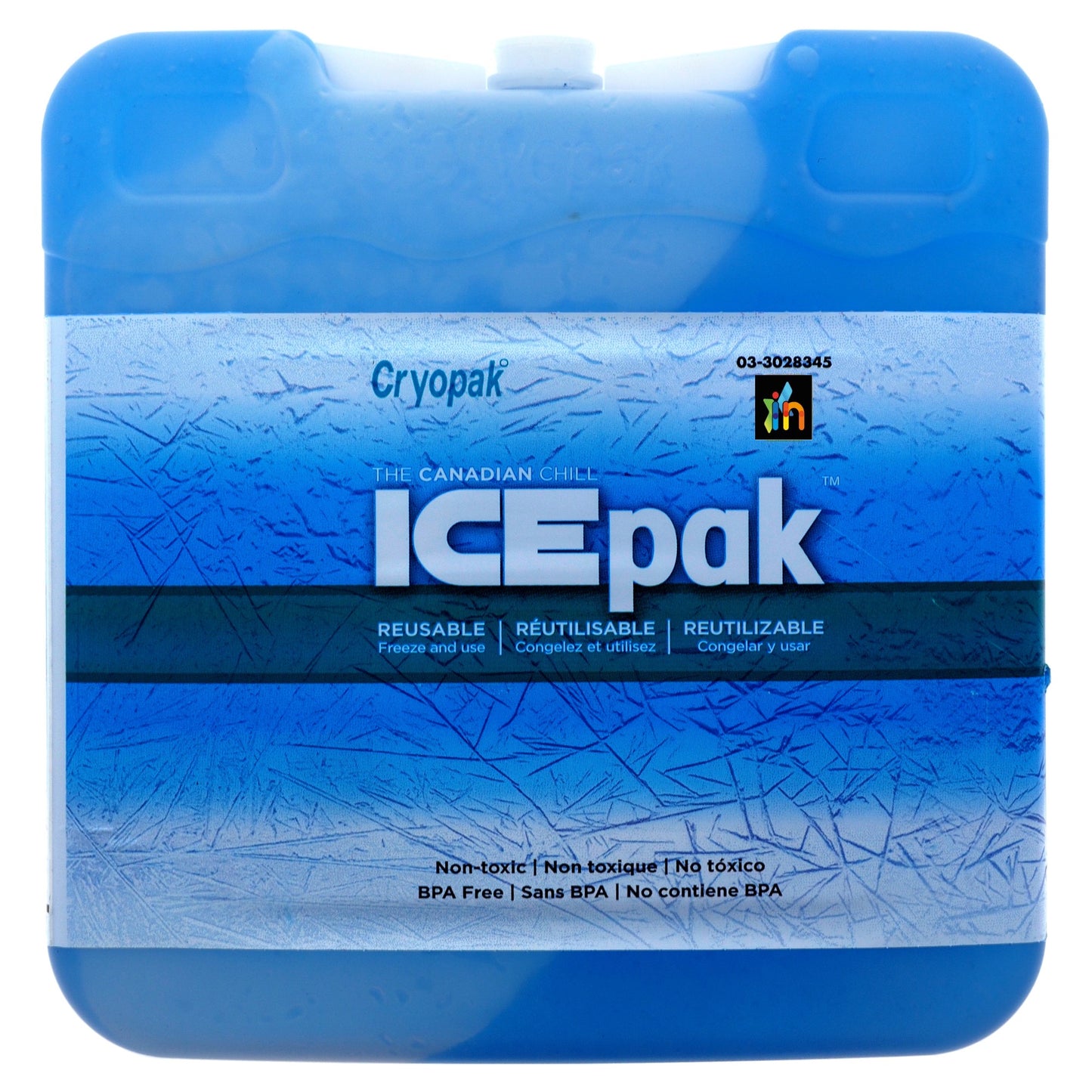 BOTELLA PARA MANTENER EN BAJAS TEMPERATURAS DE GEL ICEPACK