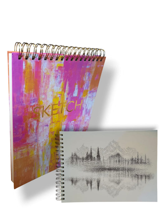 LIBRO DE DIBUJO PARA ARTISTAS SKETCH BOOK VERTICAL
