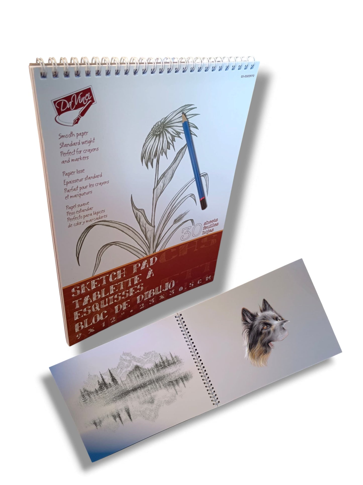 BLOCK PARA DIBUJO EN PAPEL BOND 30 HOJAS SUAVES