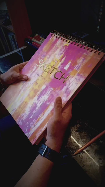 LIBRO DE DIBUJO PARA ARTISTAS SKETCH BOOK VERTICAL